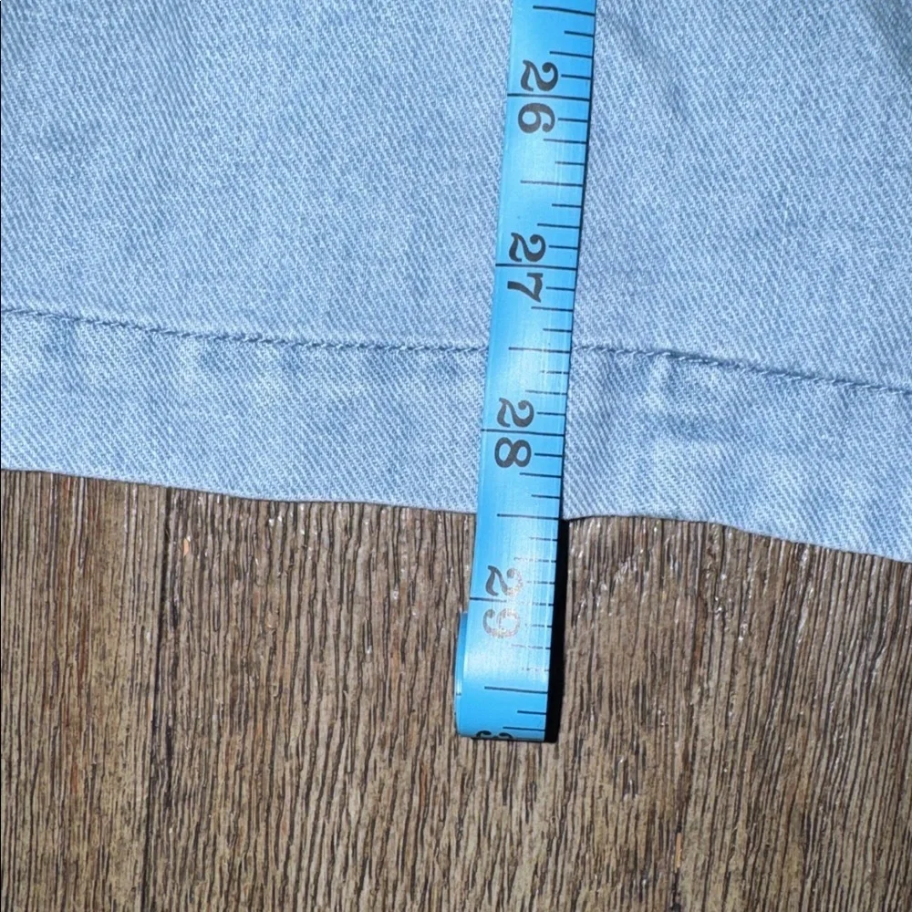 J. Jill Denim Blazer Cape Washes Cotton Linen Blend